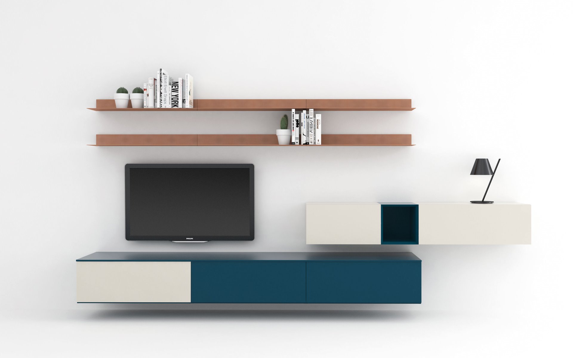 Wandkasten BedHabits Bookliving 02